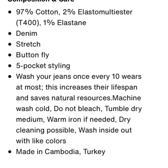 Levi's Ribcage Strait Ankle Jeans- Size 30 Black - Picture 7 of 7